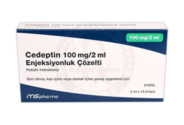 CEDEPTIN 100 MG / 2 ML ENJEKSIYONLUK COZELTI 10 AMPUL